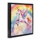 Stupell Industries Flying Unicorn In Rainbow Sky Floating Frame, design by Creative Studio